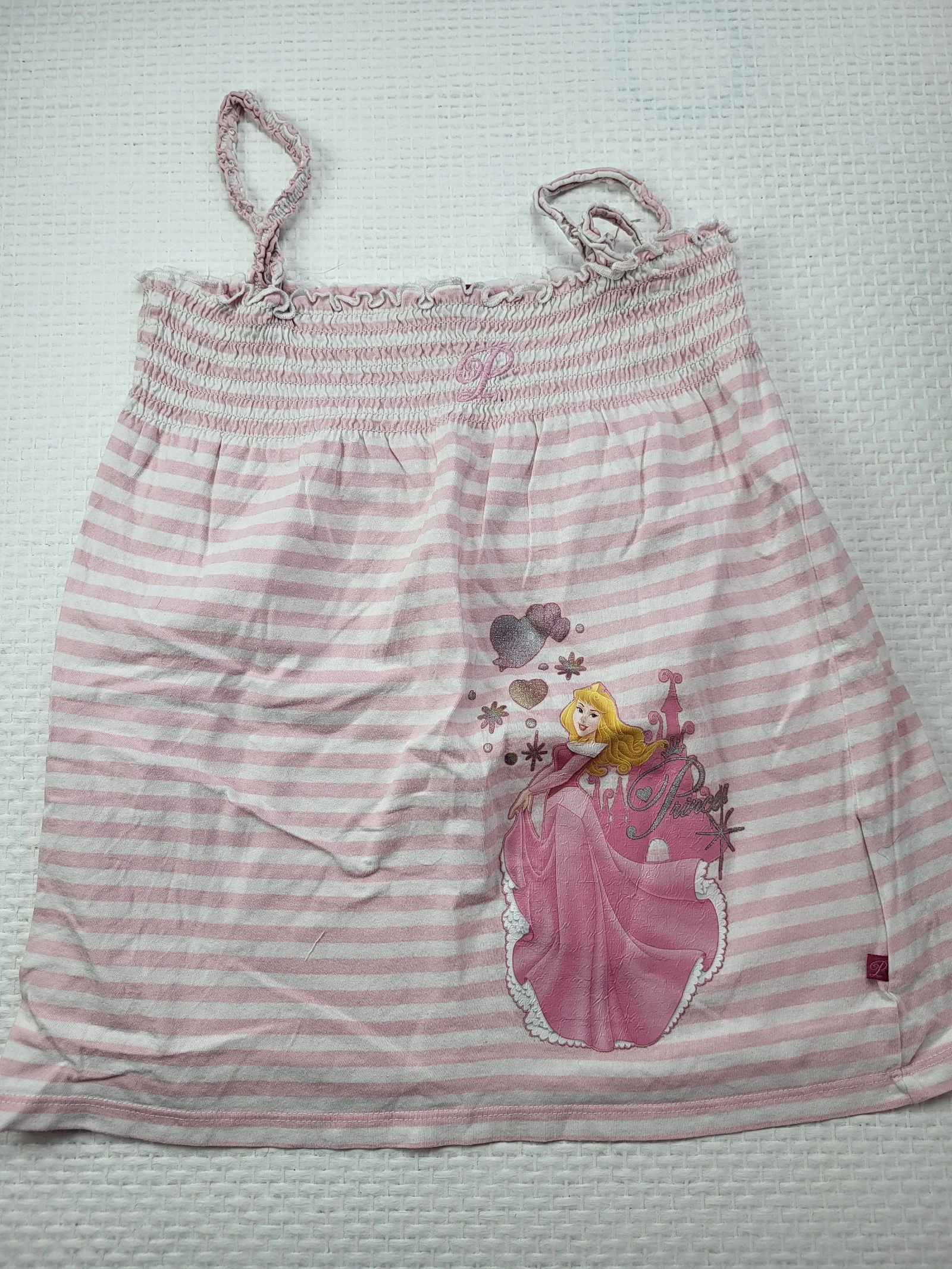 Robe d'ete rayee Princesse Aurore Disney – 3/4 ans (98/104 cm)